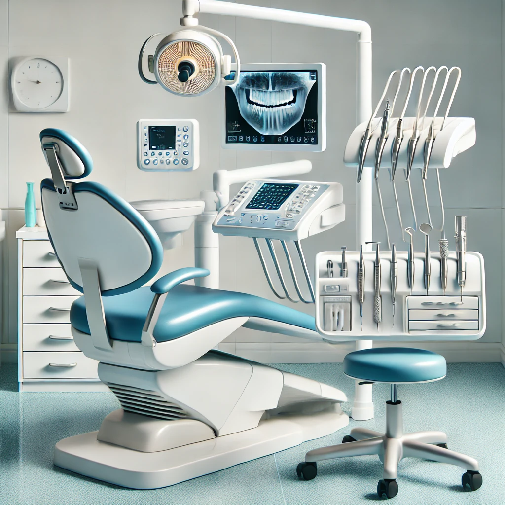 advanced dental equipment in a modern dental clinic